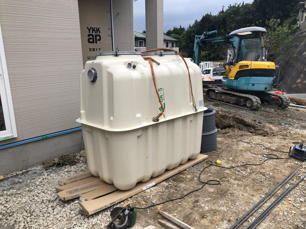 浄化槽設置工事 十日市南現場 広島県三次市の注文住宅・工務店 想ハウジング SOU HOUSING 浄化槽設置工事 十日市南現場 広島県三次市の注文住宅・工務店 想ハウジング SOU HOUSING